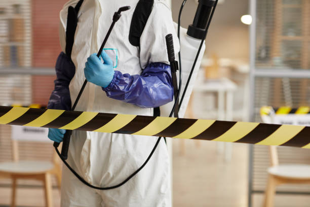 Professional Biohazard Cleanup technician working in Cedar Rapids, IA